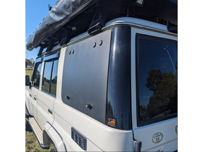 Ouvrant latéral papillon Emuwing arrière gauche pour Land Cruiser HZJ76 GRJ76 - Toyota 70 Series