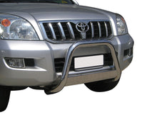 Pare-buffle Toyota Land Cruiser J120 2003-2009 - Ø63 mm inox poli Xperts 4x4