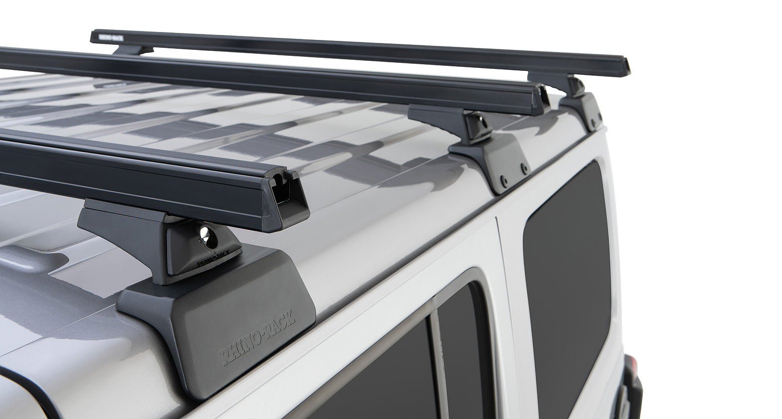 Kit 3 barres de toit 1500mm RCL Rhino-Rack Backbone Heavy Duty Jeep Wrangler JL 2019+ - RHINO-RACK sur Xperts4x4 Accessoires 4x4 Off-Road