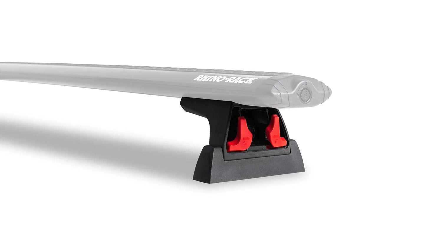 Kit galerie de toit RHINO-RACK pour Hardtops Alu-Cab Extra Cab, support robuste pour véhicule utilitaire.