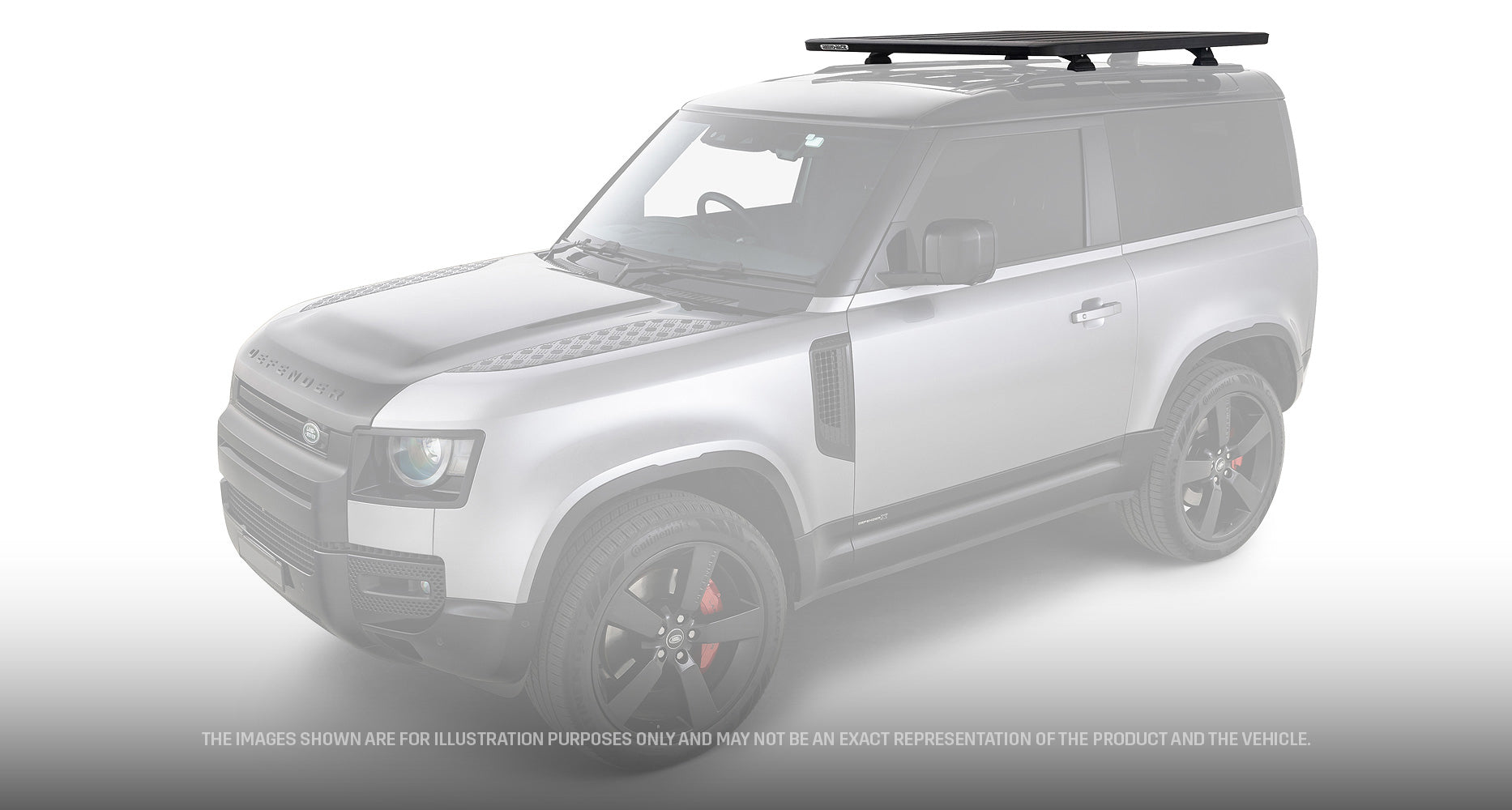 Kit galerie RHINO-RACK Pioneer 6 1300x1240mm pieds RCL-RCH Land Rover Defender II 90 - RHINO-RACK sur Xperts4x4 Accessoires 4x4 Off-Road