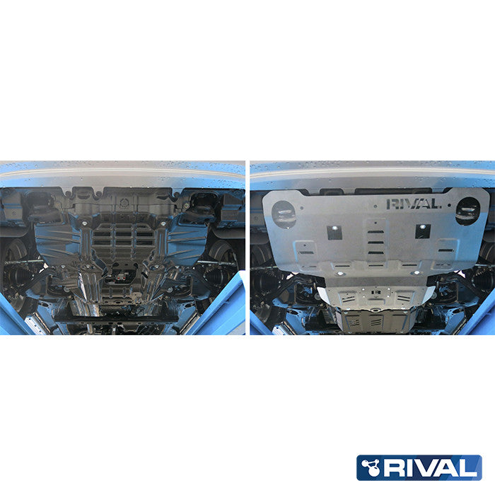 Kit Protections Intégrales RIVAL Toyota Hilux Revo (2016+) - Aluminium 6mm sur Xperts4x4 Accessoires 4x4 Off-Road