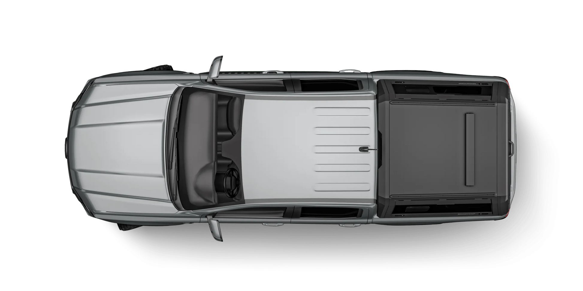 Hardtop RSI EVO SPORT pour Dodge RAM 1500 2009 à présent, en métal noir avec fenêtres latérales, installation robuste et moderne