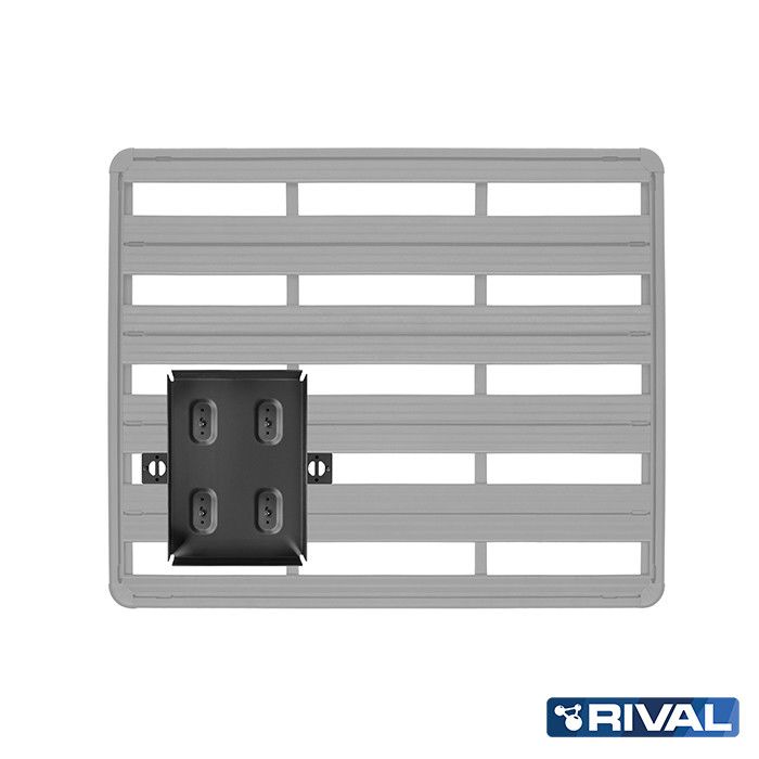 Support double jerrican pour galerie de toit – RIVAL 4X4 - BYD Shark 2024+