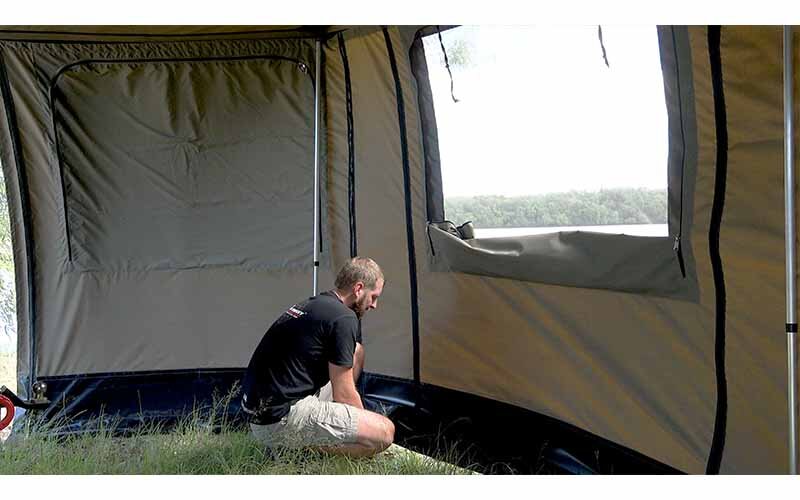 Kit Murs Latéraux pour Auvent 270° XT MAX - The Bush Company sur Xperts4x4 Accessoires 4x4 Off-Road