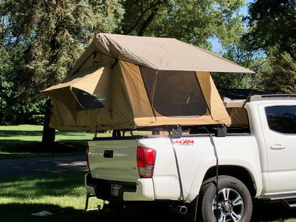 Tente de toit TJM Yulara 2400 x 1200 mm (+Annexe en Option) sur Xperts4x4 Accessoires 4x4 Off-Road
