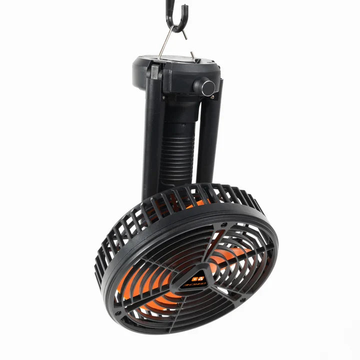 Ventilateur et lampe LED 2 en 1 rechargeable DARCHE