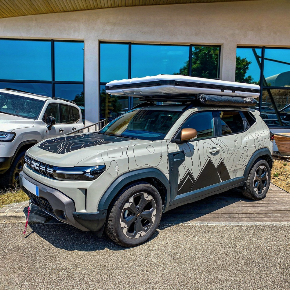 dacia duster dachträger für dachzelt Pack Adventure 4x4 - Dacia Duster 2024+