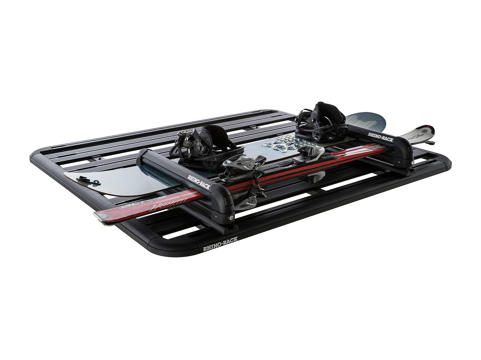 Rails transversaux de galerie Pioneer RHINO-RACK avec Zwifloc - Longueur 2x 610mm - RHINO-RACK sur Xperts4x4 Accessoires 4x4 Off-Road