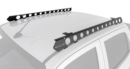 Système de montage Backbone pour Isuzu D-Max Gen3 et Mazda BT-50 Double Cab, accessoires Rhino-Rack, fixation robuste et durable.