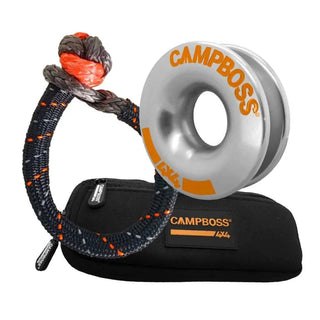 Anneau+Manille Souple 10 000kg  CAMPBOSS 4X4 sur Xperts4x4 Accessoires 4x4 Off-Road
