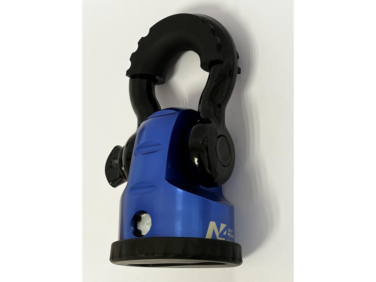 Arrêt de corde 8T en aluminium anodisé bleu pour fixation manille N4-Offroad sur Xperts4x4 Accessoires 4x4 Off-Road