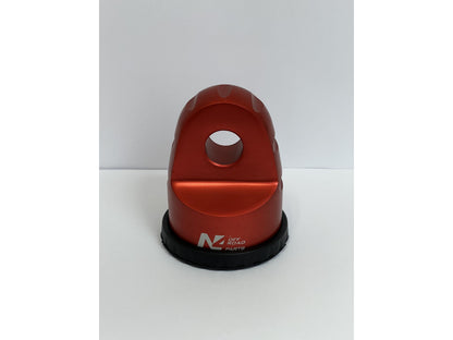 Arrêt de corde 8T en aluminium anodisé rouge pour fixation manille N4-Offroad sur Xperts4x4 Accessoires 4x4 Off-Road