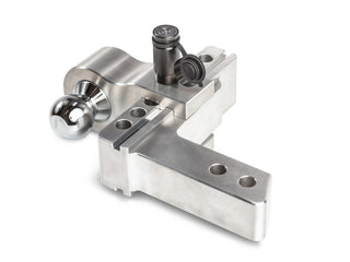 Attelage Carré US Aluminium Ajustable 10" – 3600 kg  CORE sur Xperts4x4 Accessoires 4x4 Off-Road