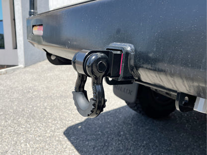 Barre attelage remorquage 50mm acier avec manille de traction 4.7T N4-Offroad sur Xperts4x4 Accessoires 4x4 Off-Road