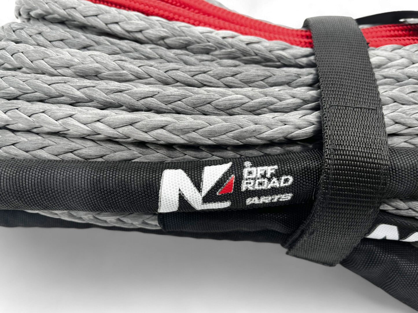 Corde synthétique de treuil 10mm x 24M - jusqu'à 5.4T N4-Offroad sur Xperts4x4 Accessoires 4x4 Off-Road