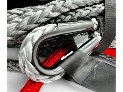 Corde synthétique de treuil 12mm x 28M - Jusqu'à 6.8T N4-Offroad sur Xperts4x4 Accessoires 4x4 Off-Road