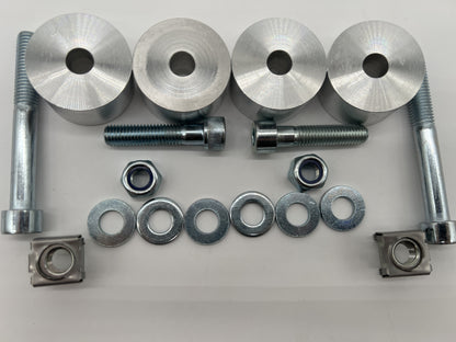 Kit rallonge 25/50mm pour écubier de treuil N4-Offroad sur Xperts4x4 Accessoires 4x4 Off-Road