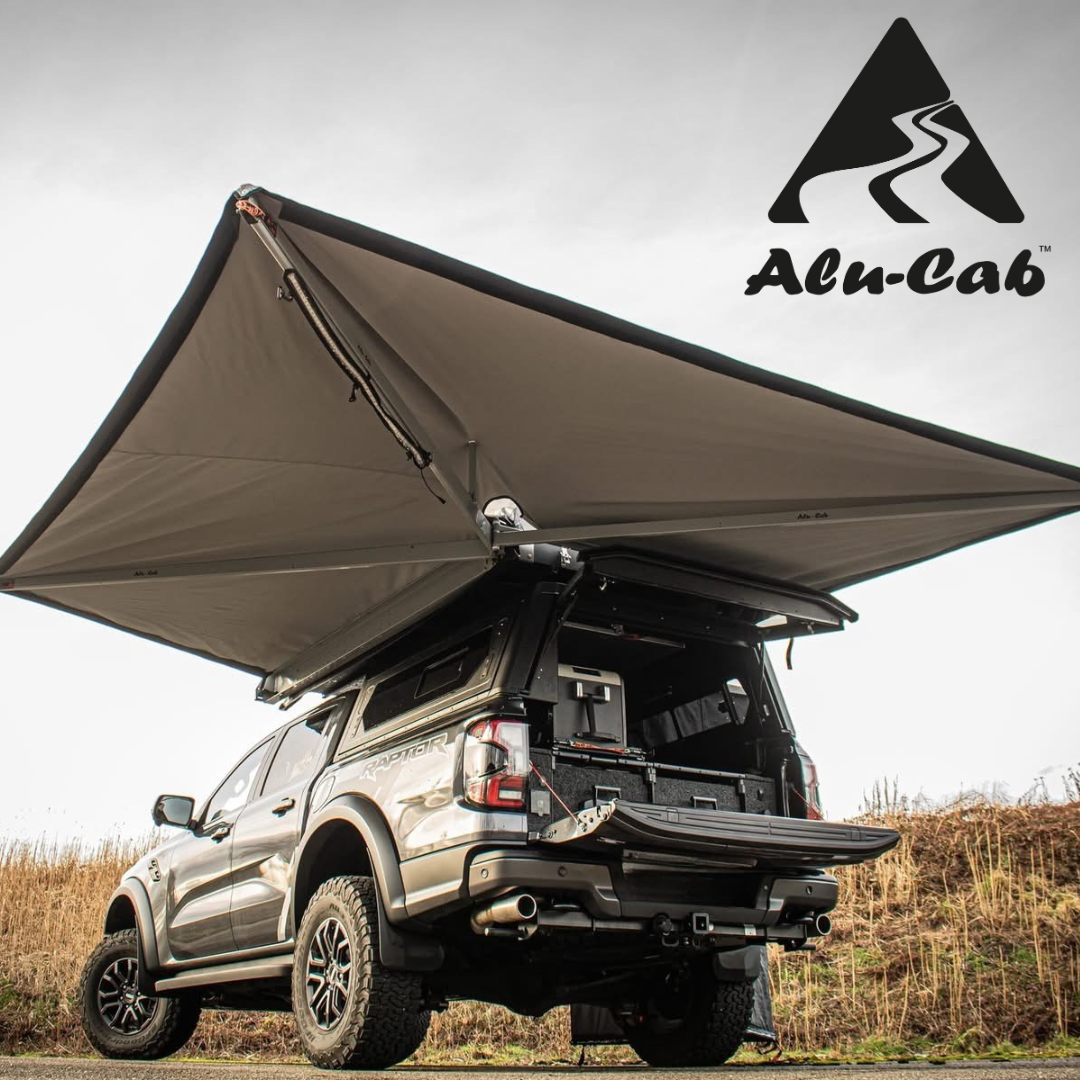 Auvent 270° Alu-Cab - 2,6m | Autoportant & Résistant sur Xperts4x4 Accessoires 4x4 Off-Road
