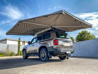 Auvent 270° Falcon James Baroud - 250cm - Autoportant sur Xperts4x4 Accessoires 4x4 Off-Road