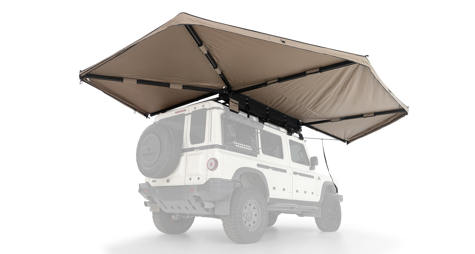 Auvent 270° Rhino-Rack Batwing Autoportant Latéral | Droite sur Xperts4x4 Accessoires 4x4 Off-Road