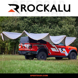 Auvent 270° XL - Rockalu 450 Autoportant (GEN 2) avec LED  DROITE sur Xperts4x4 Accessoires 4x4 Off-Road