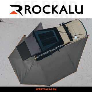 Auvent 270° XL - Rockalu 450 Autoportant (GEN 2) avec LED  DROITE sur Xperts4x4 Accessoires 4x4 Off-Road