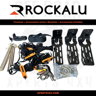 Auvent 270° XL - Rockalu 450 Autoportant (GEN 2) avec LED  DROITE sur Xperts4x4 Accessoires 4x4 Off-Road
