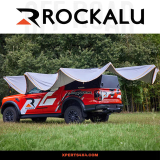 Auvent 270° XL - Rockalu 450 Autoportant (GEN 2) avec LED  GAUCHE sur Xperts4x4 Accessoires 4x4 Off-Road
