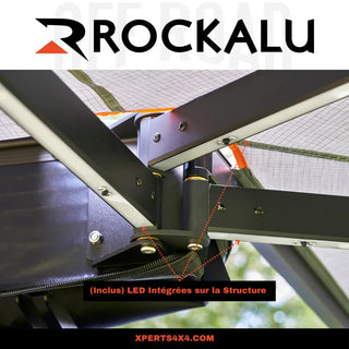 Auvent 270° XL - Rockalu 450 Autoportant (GEN 2) avec LED  GAUCHE sur Xperts4x4 Accessoires 4x4 Off-Road