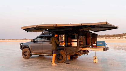 Auvent 270° XT MAX The Bush Company – Auto-Portant 4x4 sur Xperts4x4 Accessoires 4x4 Off-Road