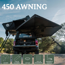 Auvent 450 Autoportant 270° XL 4x4 | Go Overland Canada sur Xperts4x4 Accessoires 4x4 Off-Road