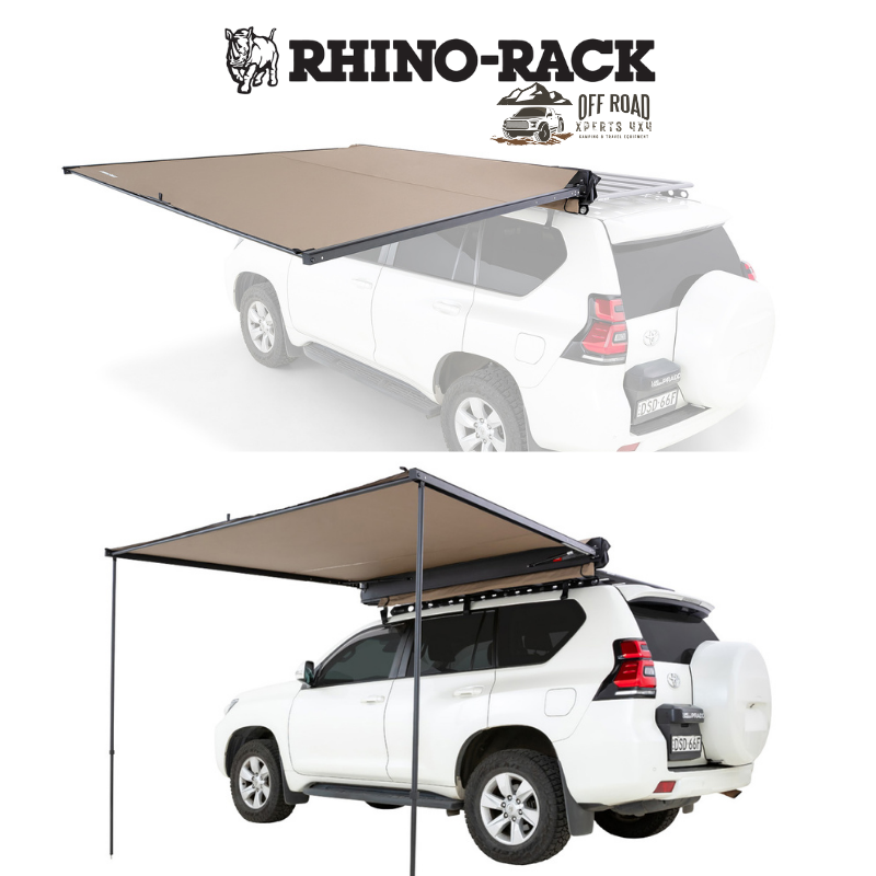 Auvent Autoportant Latéral Rhino-Rack Sunseeker 2.2m sur Xperts4x4 Accessoires 4x4 Off-Road