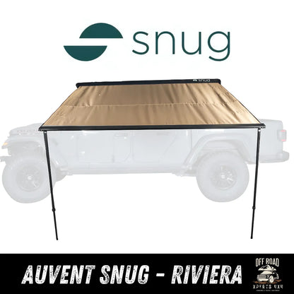 Auvent Latéral Riviera SNUG - Protection Idéale pour 4x4 & VAN sur Xperts4x4 Accessoires 4x4 Off-Road