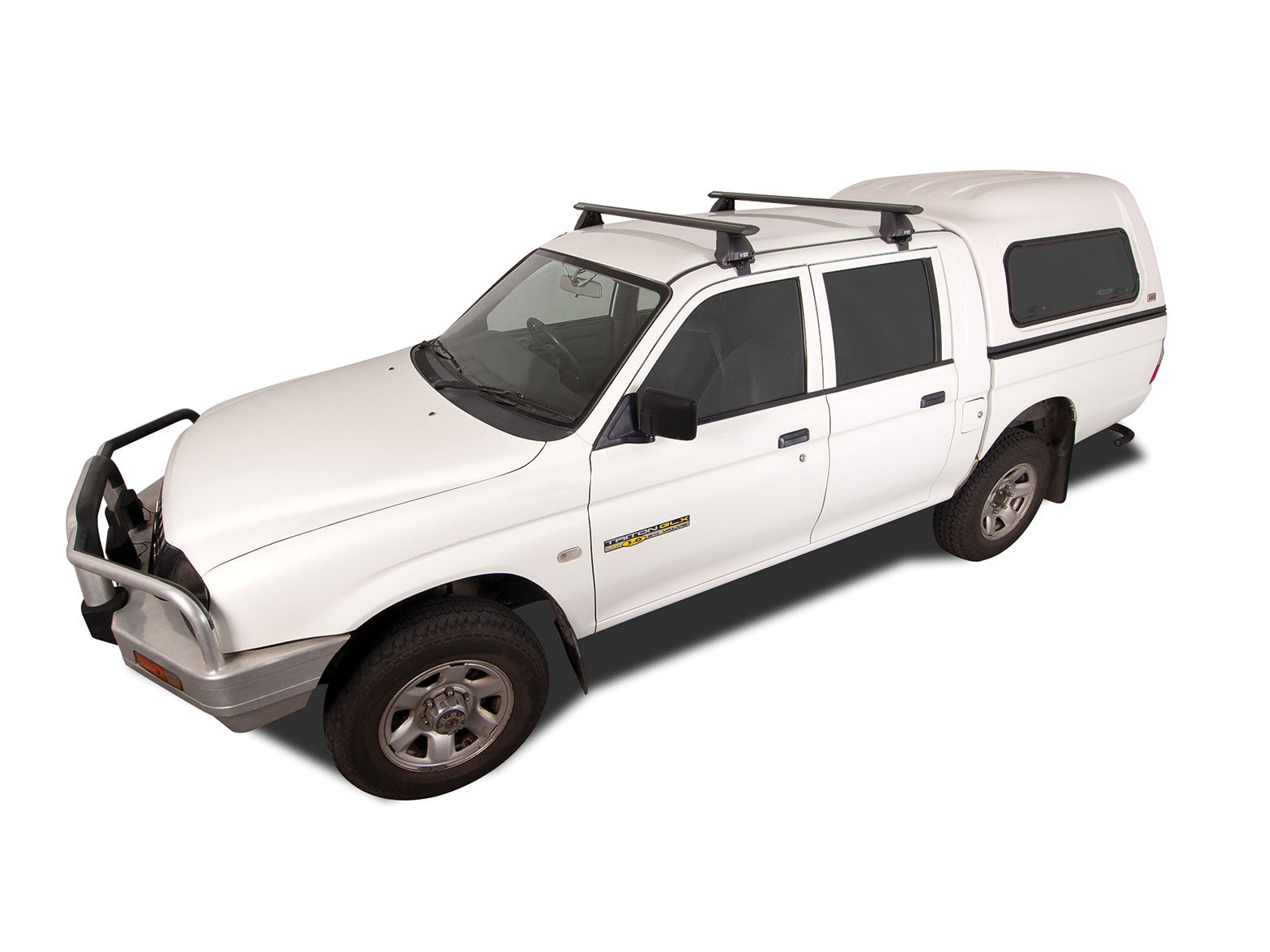 Kit 2 barres de toit Rhino-Rack Sportz 1260mm Mitsubishi L200 K74 Double Cab 1996-2006 - RHINO-RACK sur Xperts4x4 Accessoires 4x4 Off-Road