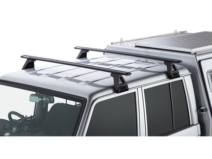 Kit 2 barres de toit Sportz 1500mm Toyota Land Cruiser HZJ79 GRJ79 double cab - RHINO-RACK sur Xperts4x4 Accessoires 4x4 Off-Road