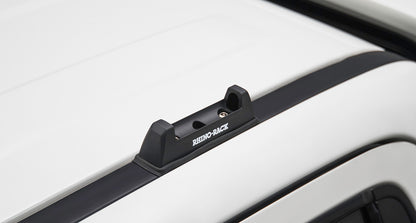 Kit de 3 barres de toit Rhino-Rack noires, 1650mm, avec pieds pour Iveco Daily H1 2015+, robuste et adapté au montage Ditch.