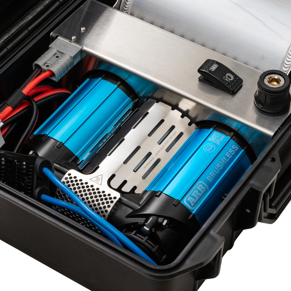 Compresseur Portable Bicylindre 12V ARB Brushless 260L/min - 4x4 (avec Malette) sur Xperts4x4 Accessoires 4x4 Off-Road