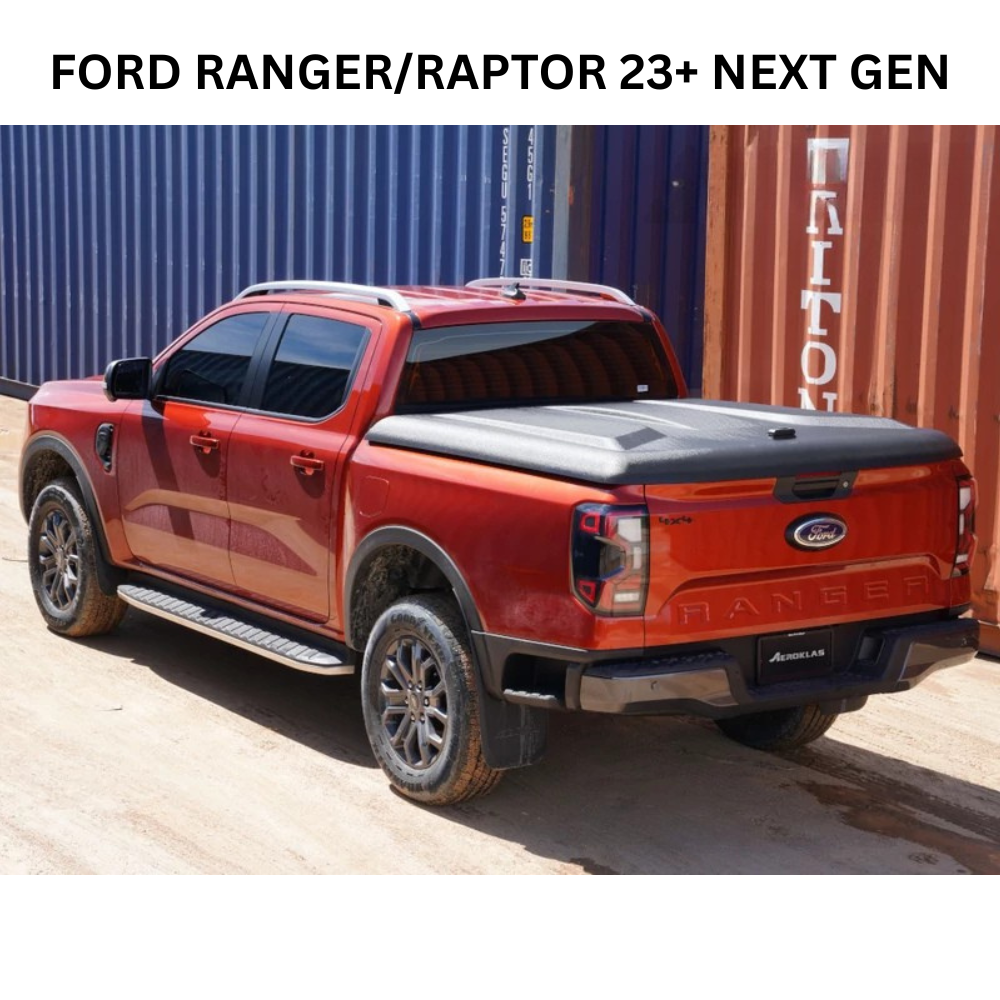 Couvre Benne AEROKLAS Speed – Double Coque ABS - Noir Grainé - Double-Cab sur Xperts4x4 Accessoires 4x4 Off-Road