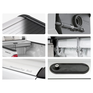 Couvre Benne MTR Toyota Hilux 2005-2015 Double Cab  Noir Mountain Top sur Xperts4x4 Accessoires 4x4 Off-Road