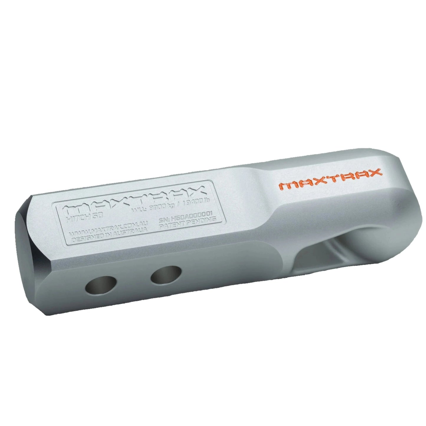 Crochet de Remorquage MAXTRAX Hitch 50 - Carré US sur Xperts4x4 Accessoires 4x4 Off-Road