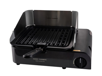 Barbecue à gaz compact avec plaque Cadac Van Cook FFD BBQ Plate sur Xperts4x4 Accessoires 4x4 Off-Road