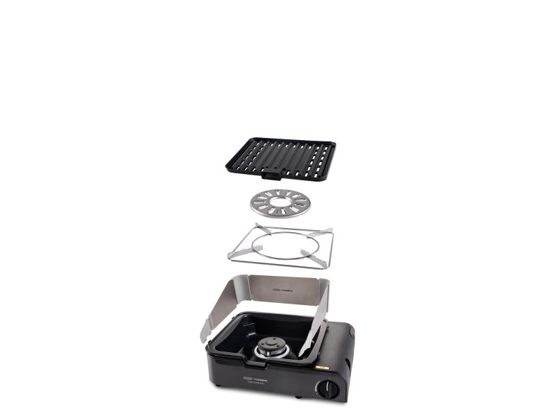 Barbecue à gaz compact avec plaque Cadac Van Cook FFD BBQ Plate sur Xperts4x4 Accessoires 4x4 Off-Road