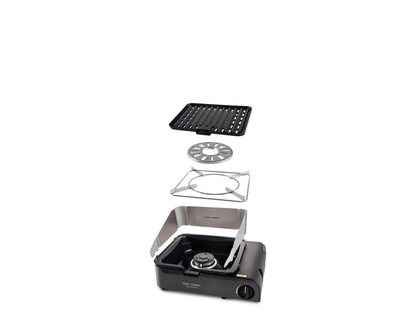 Barbecue à gaz compact avec plaque Cadac Van Cook FFD BBQ Plate sur Xperts4x4 Accessoires 4x4 Off-Road