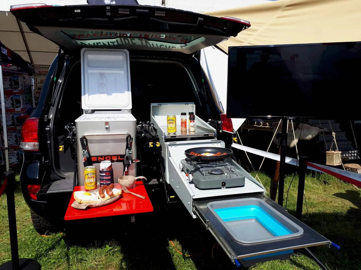 Bloc Cuisine Modulaire Depliable ClearView | 4x4 & Pickup sur Xperts4x4 Accessoires 4x4 Off-Road