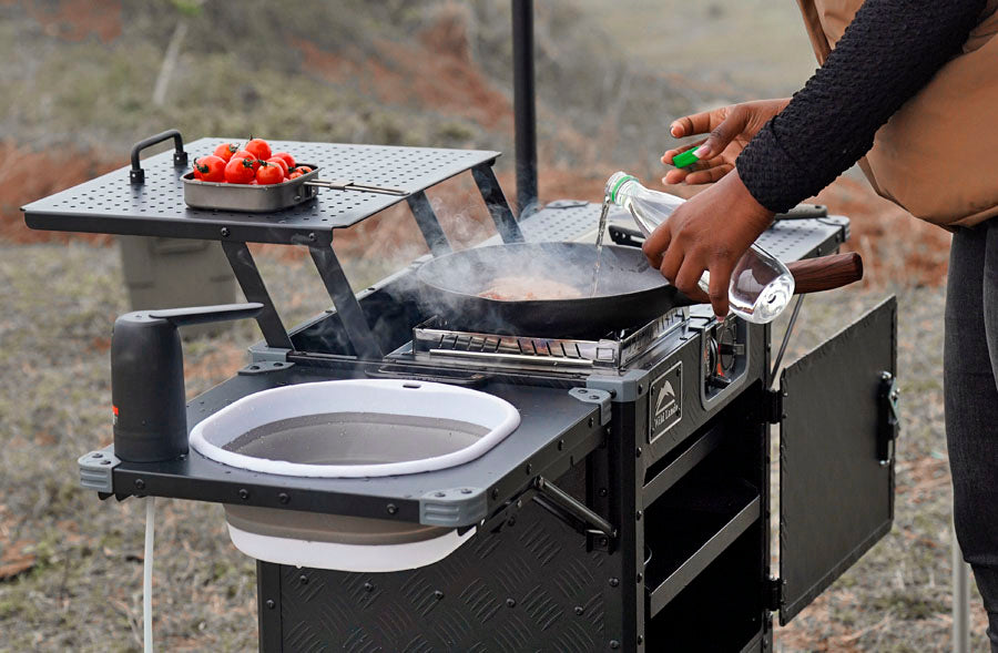 Cuisine Camping Pliable WildLand | Compacte & Tout-en-Un sur Xperts4x4 Accessoires 4x4 Off-Road