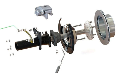 Kit Conversion Tambours - Disques Arrière Pedders Toyota Hilux Revo 2016 à Présent sur Xperts4x4 Accessoires 4x4 Off-Road