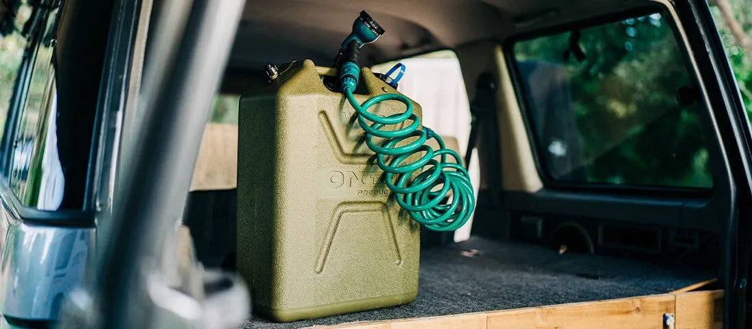 ONTAP Douche Portable - Green Edition by ARB4x4 sur Xperts4x4 Accessoires 4x4 Off-Road
