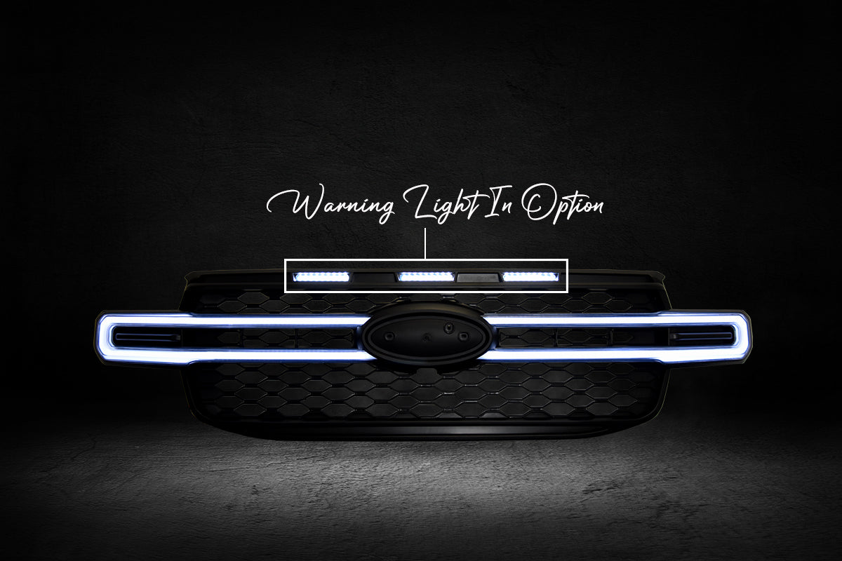 Calandre Shadowline Ranger Lumidrive Feux LED sur Xperts4x4 Accessoires 4x4 Off-Road