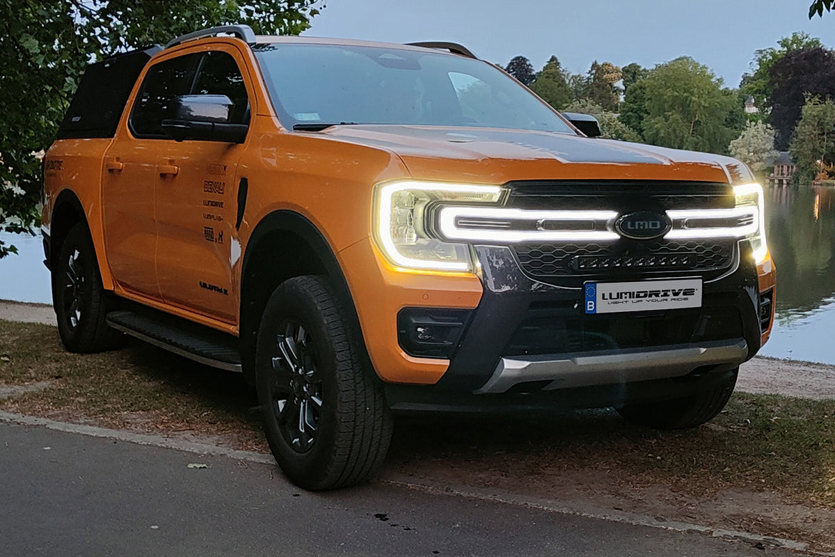 Calandre Shadowline Ranger Lumidrive Feux LED sur Xperts4x4 Accessoires 4x4 Off-Road
